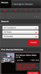 Mobile Screenshot of claringtonnissan.com